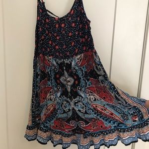 Breezy Patrons of Peace multicolored dress